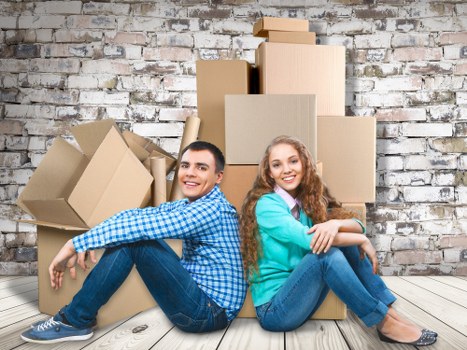Organised storage space for household items