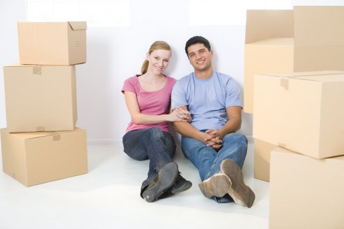 Space-saving office storage layout for a North Finchley business
