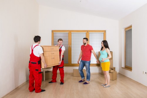 Professional office storage in North Finchley with lockable cupboards and shelves
