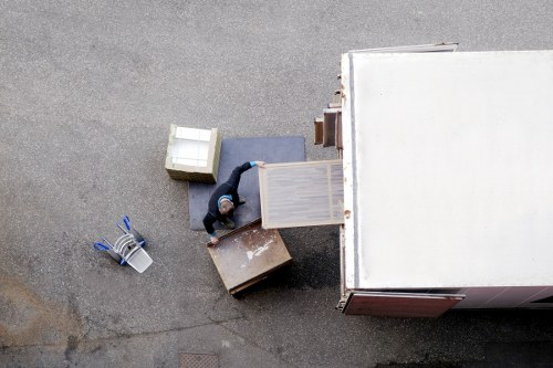Charity collection of reusable household items from storage