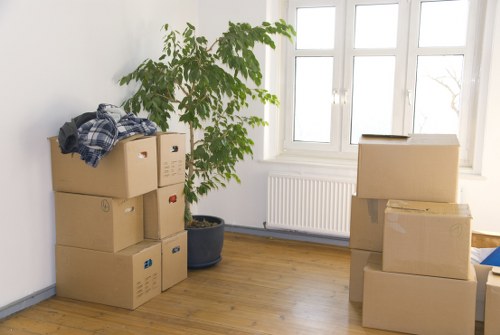 Business stock and equipment stored safely in North Finchley